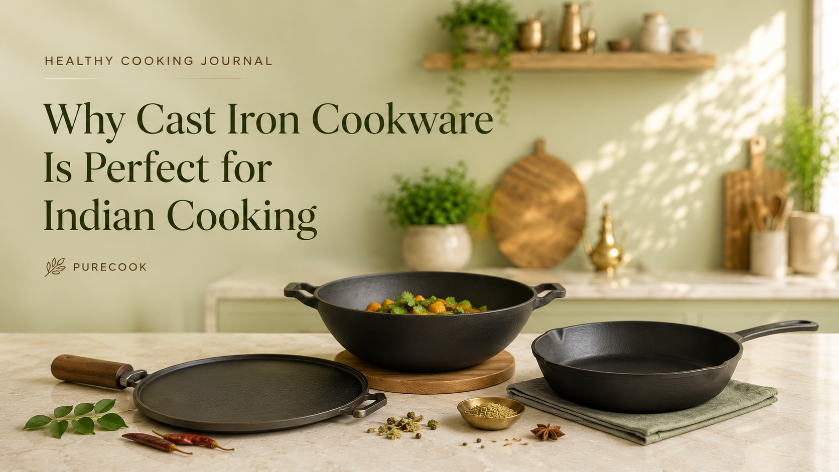 Why Cast Iron Cookware Is Perfect for Indian Cooking
