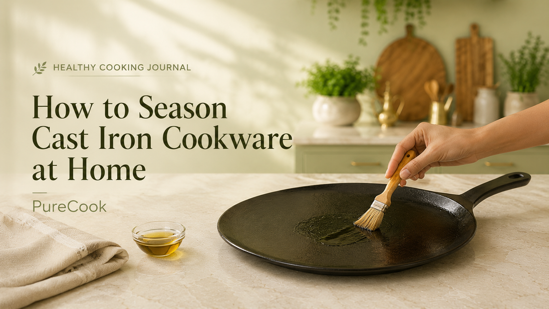 How to Season Cast Iron Cookware at Home