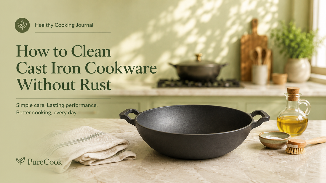 How to Clean Cast Iron Cookware Without Rust
