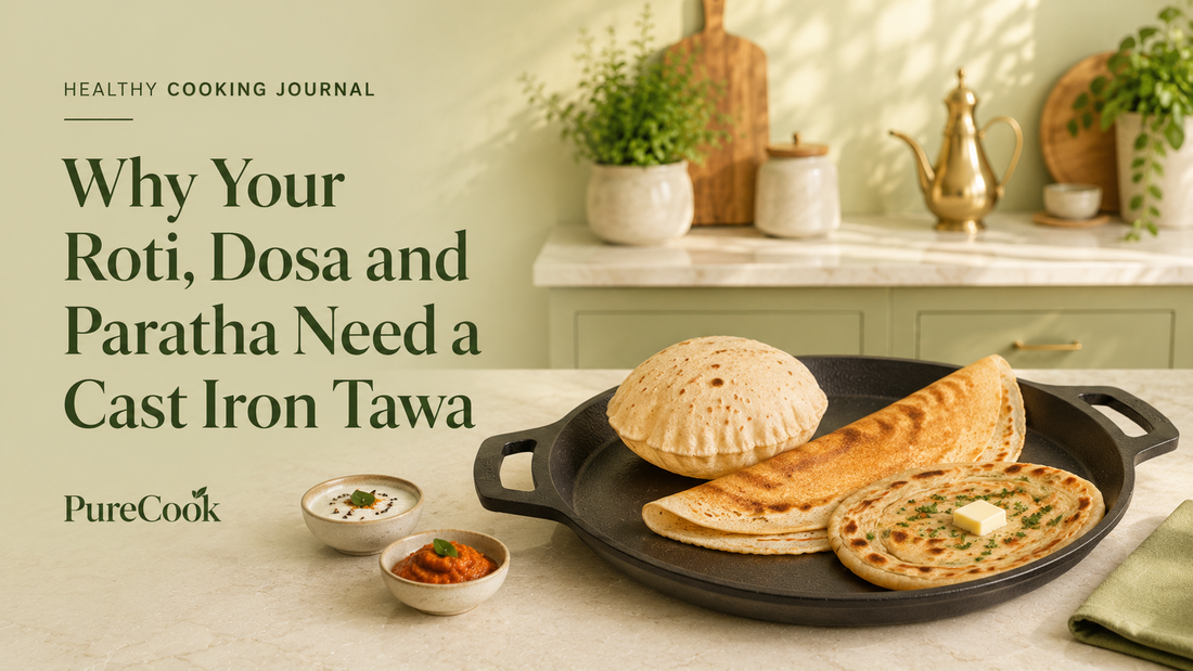 Why Your Roti, Dosa and Paratha Need a Cast Iron Tawa