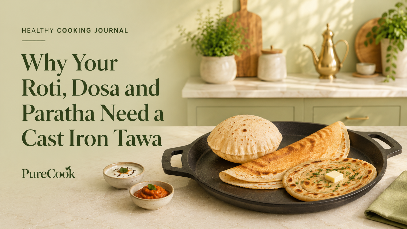 Why Your Roti, Dosa and Paratha Need a Cast Iron Tawa