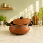 PureCook Clay Kadhai & Clay Water Bottle Combo
