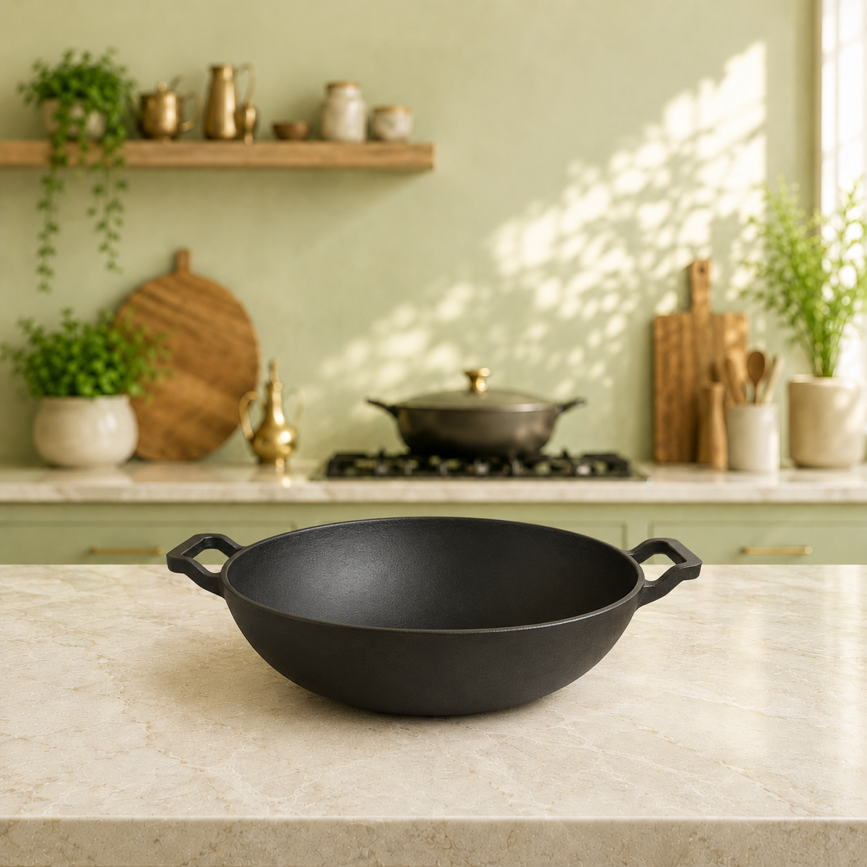 PureCook Cast Iron Kadai